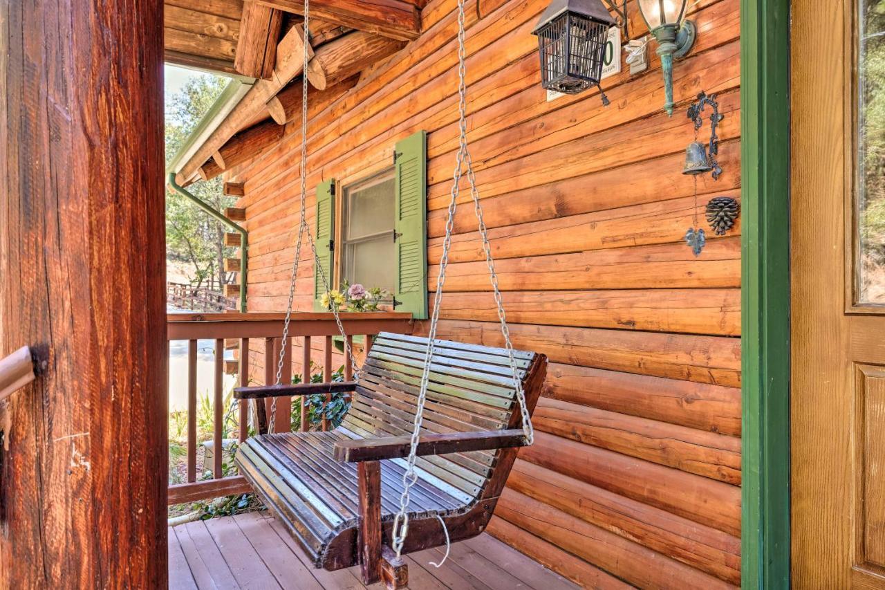 Stunning Log Cabin With Great Views, Firepit, Deck Near Twain Hart Sonora Kültér fotó
